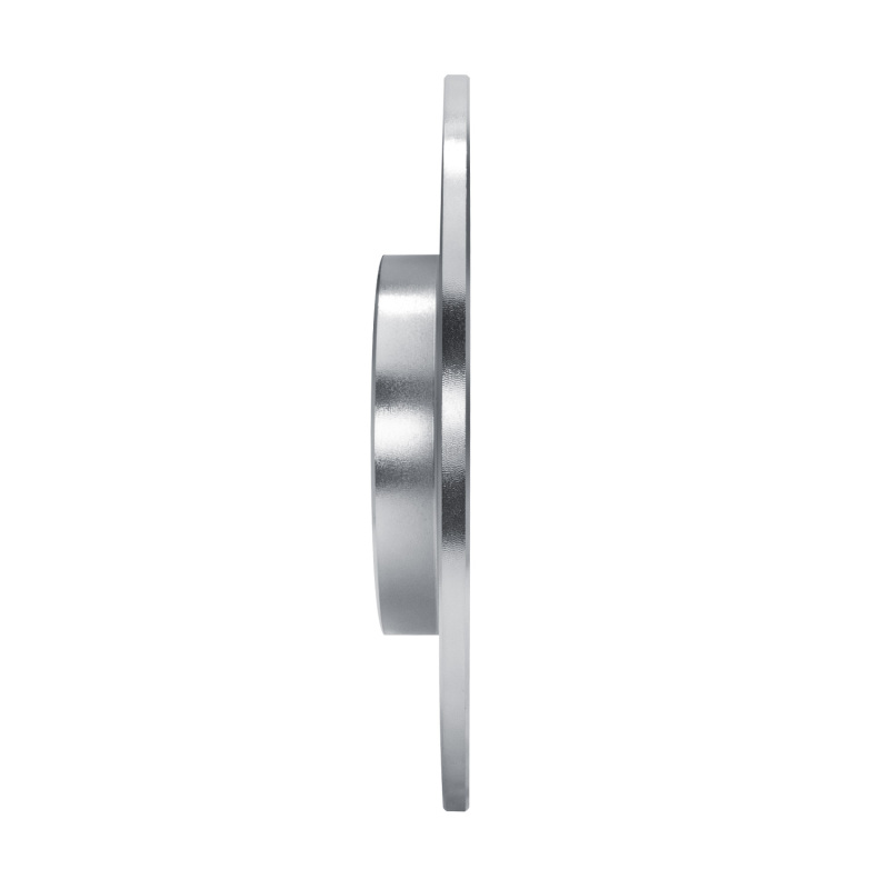 Mitsubishi Outlander PHEV Brake Rotor (1) - Rear Left - R1 Concepts - Drilled & Slotted - Silver - `13-`25